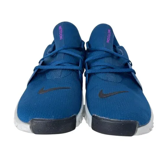 Nike Free x Metcon 2 Athletic Sneaker Shoes Women Size 8 Navy Lace Up CD8526-446 - Picture 4 of 10